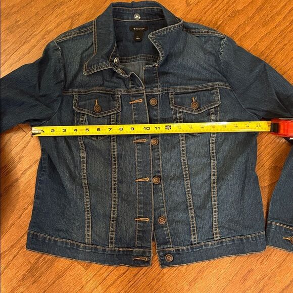 I ❤️ Ronson blue, jean jacket size large excellent condition - Picture 4 of 9